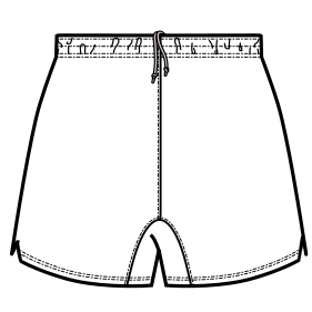 Fashion sewing patterns for MEN Shorts Football Short 7400