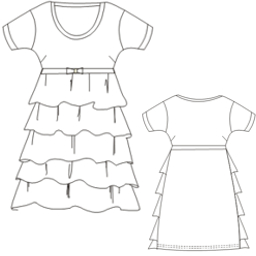 Fashion sewing patterns for Dress 769