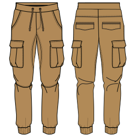 Pantalon cargo chupin 8000 : Pantalones : HOMBRES : Patrones Industriales  de Moda