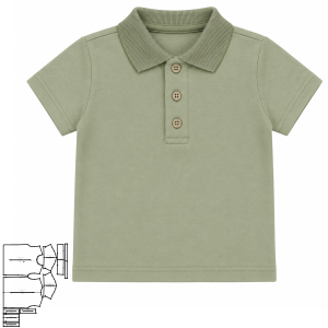 Moldes de confeccion para BEBES Remeras
